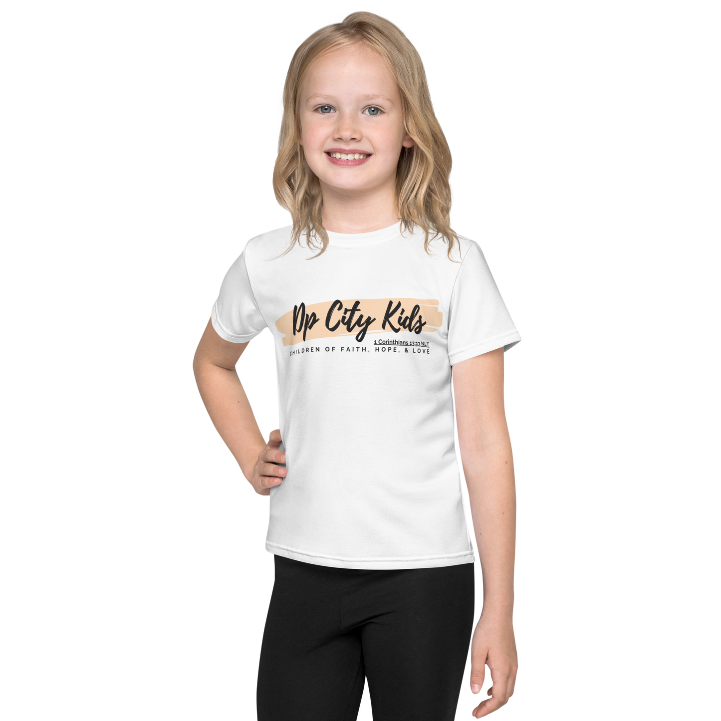 Kids crew neck t-shirt "Dp City Kids"