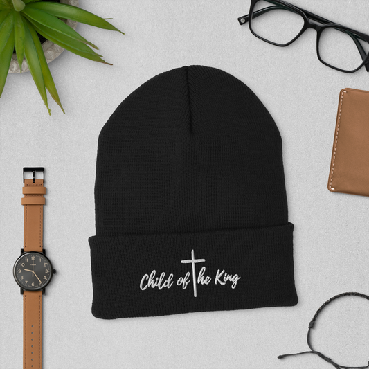 Child of the King Cuffed Beanie